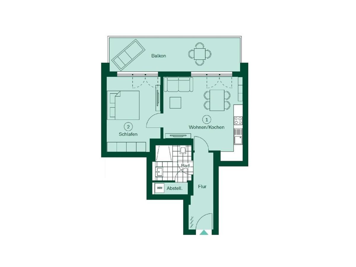 Apartment "Haffblick" - Haffresidenz Garz  Экстерьер фото